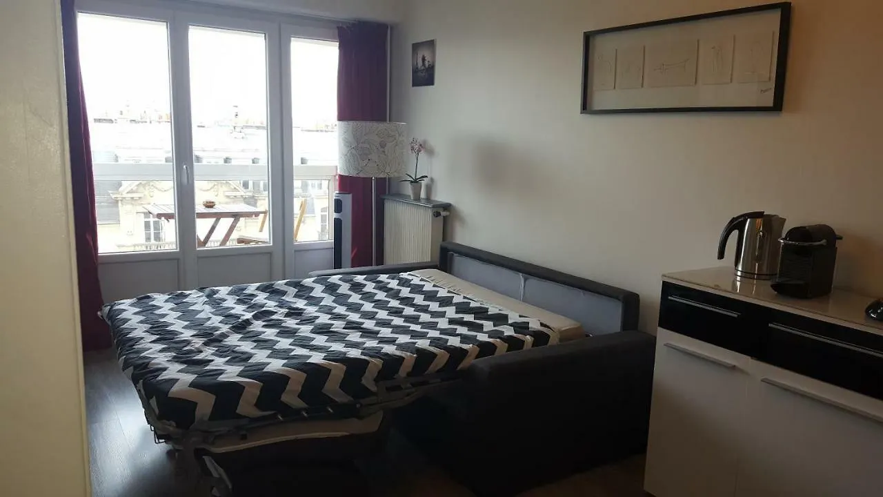 Studio Vue Tour Eiffel Апартаменты Париж